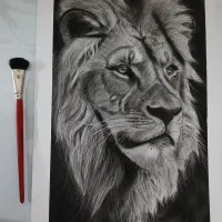 سفارش چهره (سیاه قلم) پذیرفته میشود|تابلو، نقاشی، عکس|شهریار, کهنز|دیوار