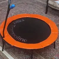 ترامپولین دسته دار