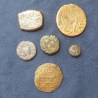 ۶عدد سکه باستانی ادوار مختلف|کلکسیون سکه، تمبر، اسکناس|اردکان, |دیوار