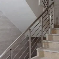 نرده استیل راه پله