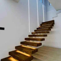 نصب حرفه ای انواع پله و نرده چوبی (حبیب ملک پور)