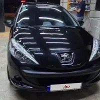 پژو 207 TU5 ارتقا ۸۵گانه سقف شیشه ای