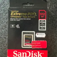 SanDisk CFexpress Type B 512G مموری کارت سن دیسک