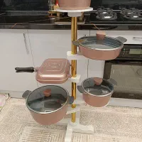 پایه قابلمه سالم وقابل تنظیم وچرخش