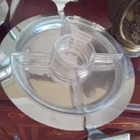 سرویس غذاخوری و تزیینی نگین یک تکه اصل نو|ظروف سرو و پذیرایی|تهران, قیطریه|دیوار