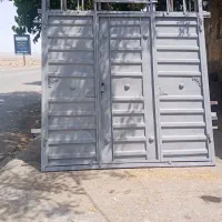 درب حیاط ماشین رو