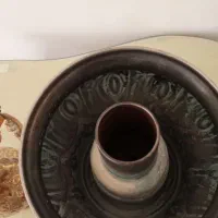 سماور گازی برنج با قوری .پارچ.سینی وکاسه|سماور، چای‌ساز، قهوه‌ساز|کرمانشاه, |دیوار