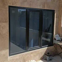 ساخت وتعمیر پنجره یو پی وی سیupvc توری کشوی اقساطی