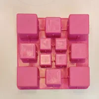 قالب مکعب جور سیلیکونی
