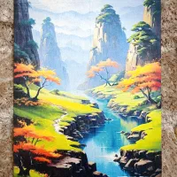 تابلو پارچه ای رویه مخمل