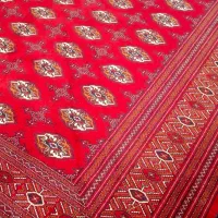 فرش دست بافت ترکمنی پشمی نو.عالی12متری.یک جفت.سالم|فرش|بجنورد, |دیوار