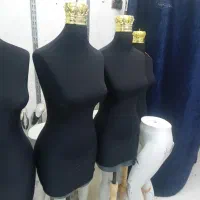 مانکن بالا تنه پایین تنه و میله و رگال دیواری