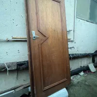 درب چوبی قدیمی مناسب انباری و خانه قدیمی