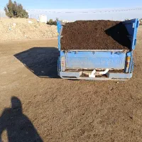 کود گاوی گوسفندی کمپوست خاک باغچه وخ گلدان|خدمات باغبانی و درختکاری|قم, باغ کرباسی|دیوار