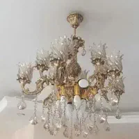 لوستر برنز ۶ شاخه ۲۴شعله نور عالی