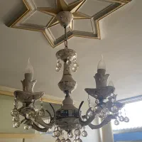 یک‌جفت لوستر ۵ شاخه|لوستر و چراغ آویز|اراک, |دیوار