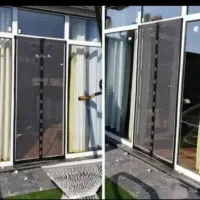 ** طلق توری نایلون یمغناطیسی مگنتی آهنربا|پرده، رانر، رومیزی|شیراز, حومه شیراز|دیوار