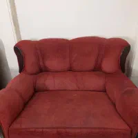 مبلی کارکرده با میز وسط و میز تی وی|مبلمان خانگی و میز عسلی|شیراز, شهرک گلدشت محمدی|دیوار