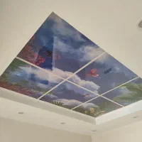 سقف کاذب .آسمان مجازی .کناف .پی وی سی