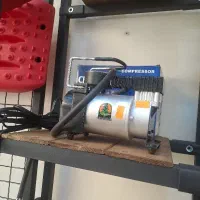 پمپ باد تک سیلندر فندکی/پمپ باد موتورسیکلت/کمپرسور