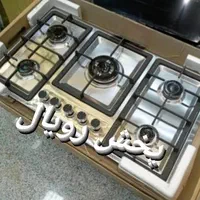 اجاق گاز رومیزی استیلm Boosh توکار صفحه ای 5شعله|اجاق گاز و لوازم برقی پخت‌وپز|تهران, استاد معین|دیوار