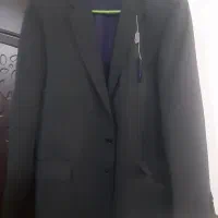 کت تک سرمه ای نوسایز۴۸پارچه ترک نخی