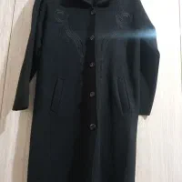 پالتو بافت مشکی جیب دار بلند نونو|لباس|سنندج, |دیوار