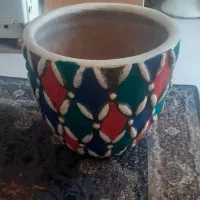 گلدان سفالی