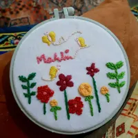تابلوهای گلدوزی شده دست‌ساز صنایع دستی|صنایع دستی و سایر لوازم تزئینی|رشت, دباغیان|دیوار
