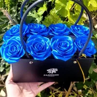 باکس گل رز جاودان اقتصادی|گل مصنوعی|اسفراین, |دیوار