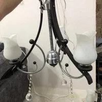 دو عدد لوستر سه شاخه|لوستر و چراغ آویز|بندرعباس, |دیوار