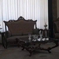 مبل استیل تمام چوب ۹ نفره ۳۰۰ تومان