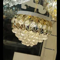 لوستر های کریستالی جدید زیر قیمت بازار اقساطی|لوستر و چراغ آویز|اهر, |دیوار