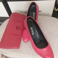 کیف وکفش مجلسی نو قرمز