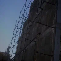 سیمان زنی سیمان زن  پلاستر سیاه وسفید