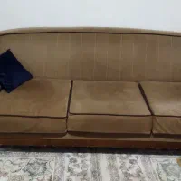 مبل راحتی سفارشی سازی پارچه ترک ۵ نفره|مبلمان خانگی و میز عسلی|هشتگرد, شهرک ایران خودرو|دیوار