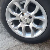 رینگ ولاستیک 15 توربوی چهار پیچ سمند دنا