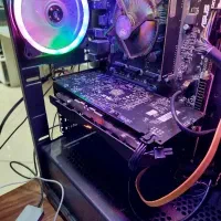 کامپیوتر نسل۷ اینتل رم۸ گرافیکrx470 4gb ddr4