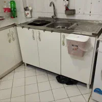 کابینت فلزی در حال استفاده وتمیز|مصالح و تجهیزات ساختمان|مشهد, شهید بهشتی|دیوار