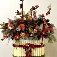 باکس میوه خشک و لواشک یلدایی