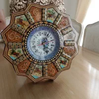 ساعت دیواری خورشیدی طرح خاتم و مینا کاری|ساعت دیواری و تزئینی|پرند, فاز ۵|دیوار