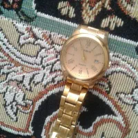 ساعت استیل طلایی رنگ|ساعت|بهارستان, |دیوار