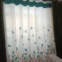 پرده ساتن|پرده، رانر، رومیزی|یزد, |دیوار