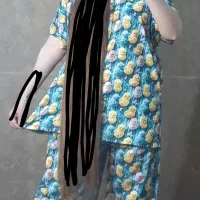 ست خانگی نخ پنبه اعلا|لباس|الشتر, |دیوار