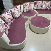 مبل ۷ نفره راحتی به همراه میز