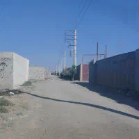 زمین باغچه ارغش اباد