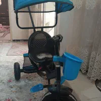 سه چرخه بچگونه سایبان دار|دوچرخه، اسکیت، اسکوتر|اندیشه, شهرک مریم|دیوار