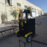 پخت ذرت بلال پز سیب زمینی تنوری کبابی 4 باگازمایع