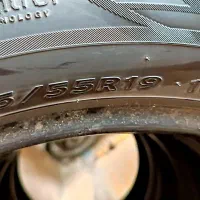 ۴لاستیک هانکوک ۲۰۲۱ با آج۹۵درصد سالم سالم