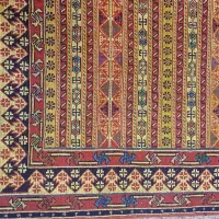 گلیم سوزنی  دستبافت|گلیم، جاجیم، گبه|شیراز, بازار|دیوار